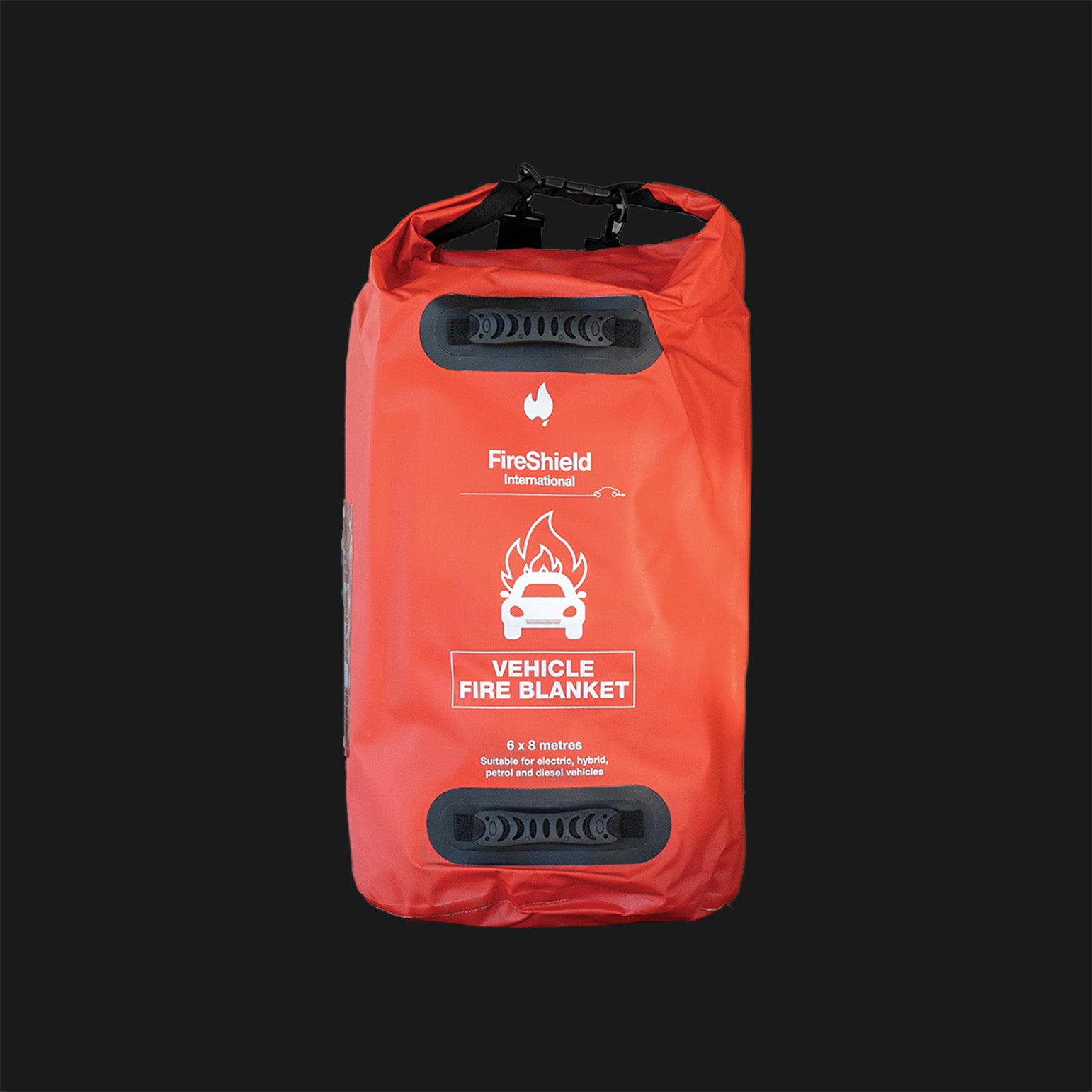 FireShield Fire Blanket - Red